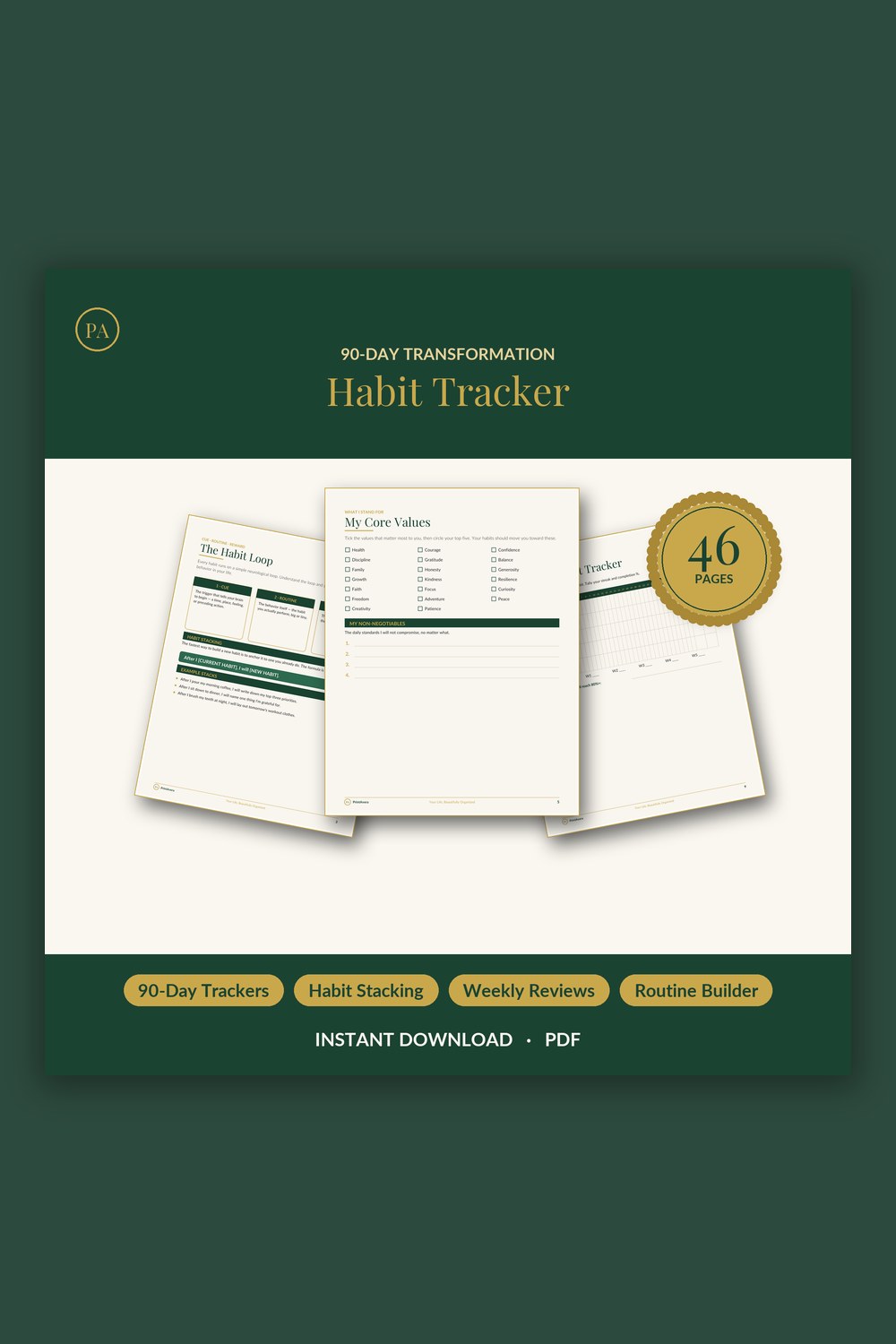 Bullet Journal Printables & Trackers