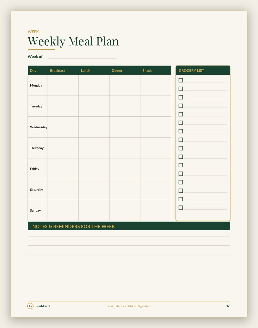 A sample page from the Health, Diet & Symptom Management collection