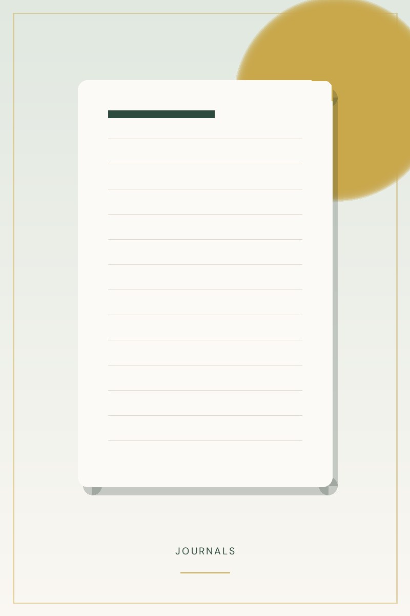 PrintAvera soft daily journal printable page